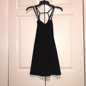 Solemio Strappy Black dress